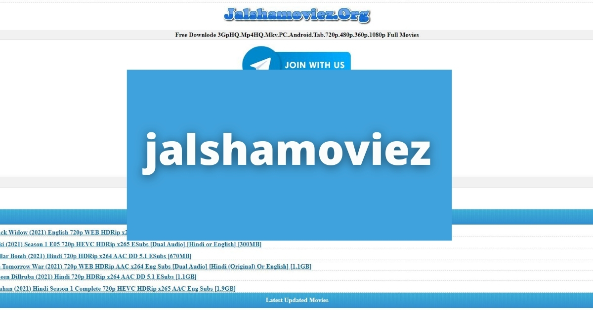 Jalshamoviez 2021 – Hollywood and Bollywood Movie Download Illegal Website