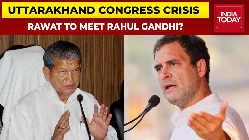 Rahul Gandhi Meets Harish Rawat After Tweets Hinted At New Congress Mess