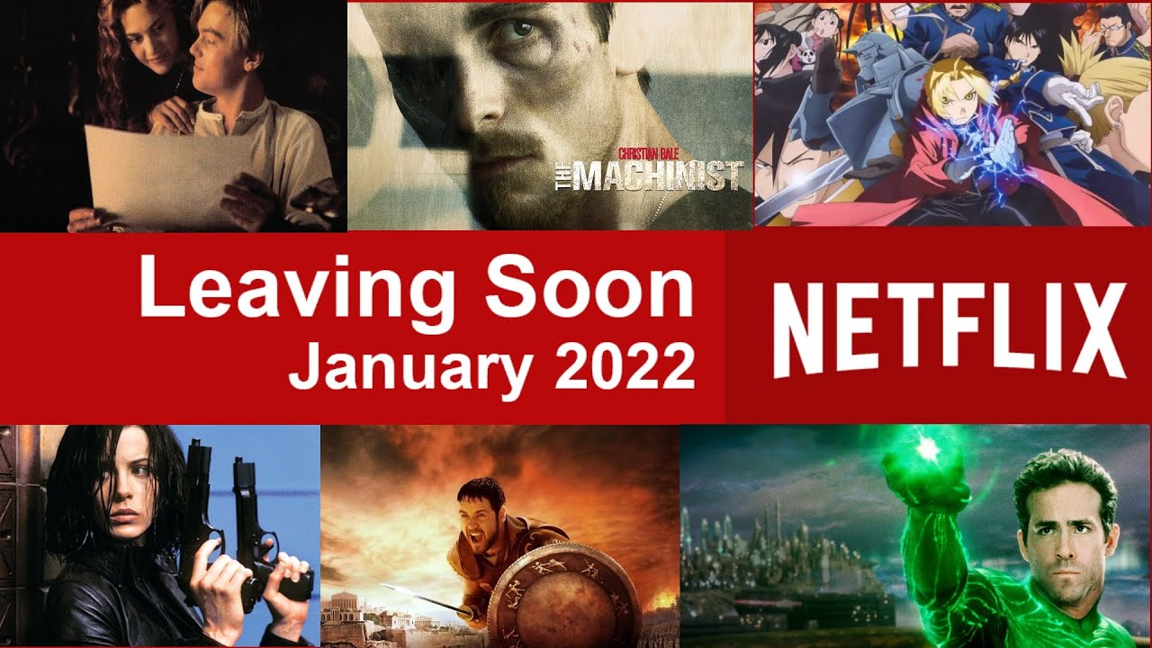 What’s Leaving Netflix in January 2022