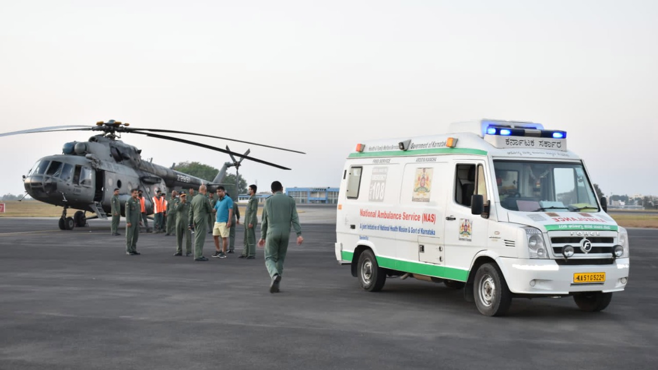 Video: Student Trapped In Karnataka's Nandi Hills Rescued By Air Force