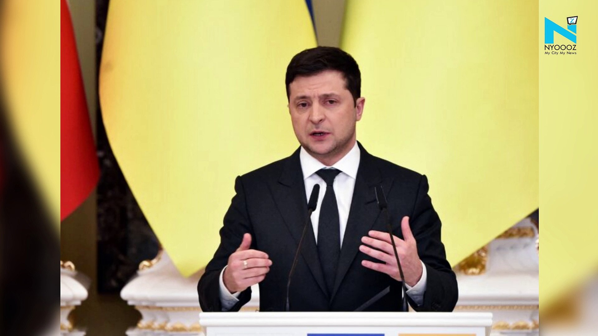 Zelensky shows Kyiv office in video to counter reports he fled to Poland