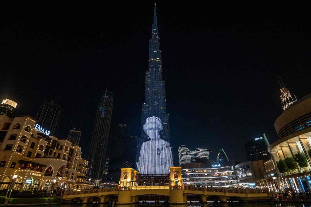 Burj Khalifa Pays Tribute To Queen Elizabeth In Remarkable Way