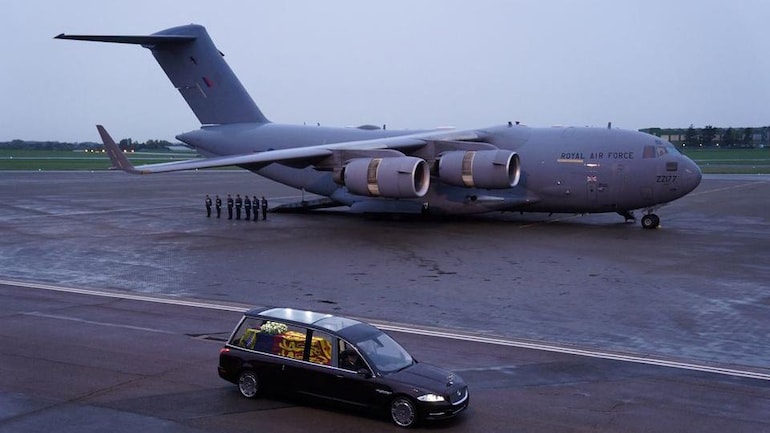 Queen Elizabeth II's final flight is the most tracked in history