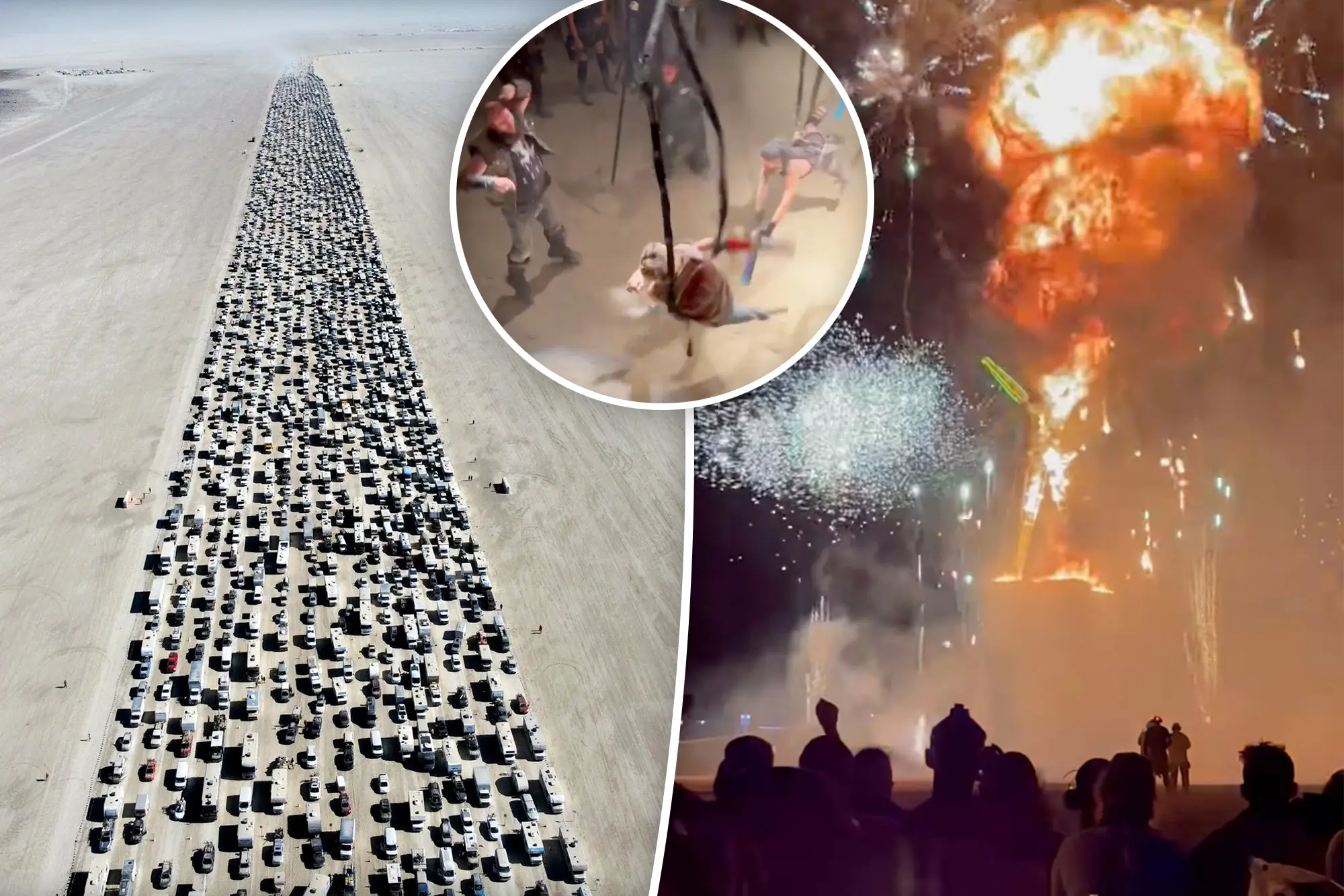 Burning Man Festival In US Ends With Epic 8-Hour Traffic Jam, Photos Go Viral