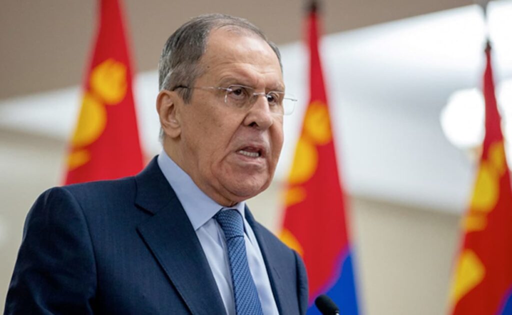 Russian Foreign Minister Slams "Grotesque Russophobia In West"