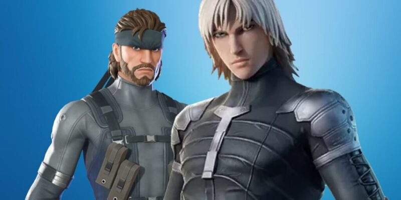 Fortnite Reveals Metal Gear Solid 2 Raiden Without a Naked Variant