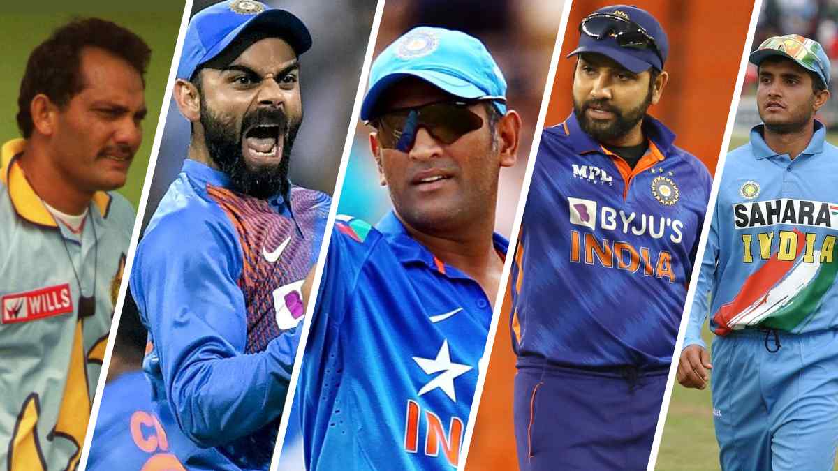 Top 10 Most Successful Leaders in Indian Cricket