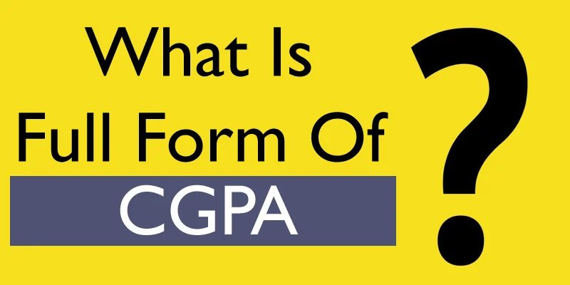 CGPA Full Form