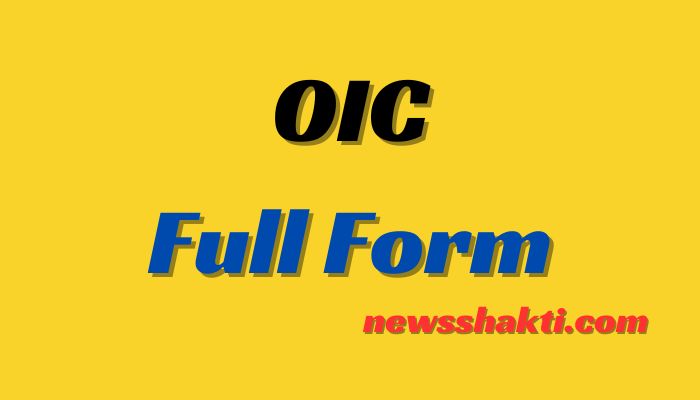 OIC Full Form