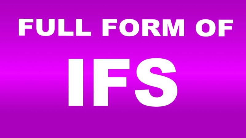 IFS Full Form