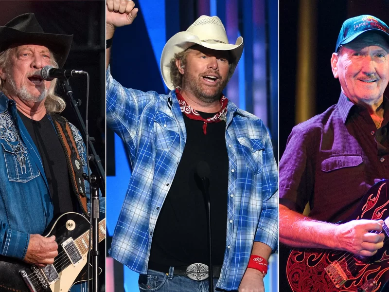 James Burton, John Anderson and Toby Keith Honored in Country Music Hall of Fame