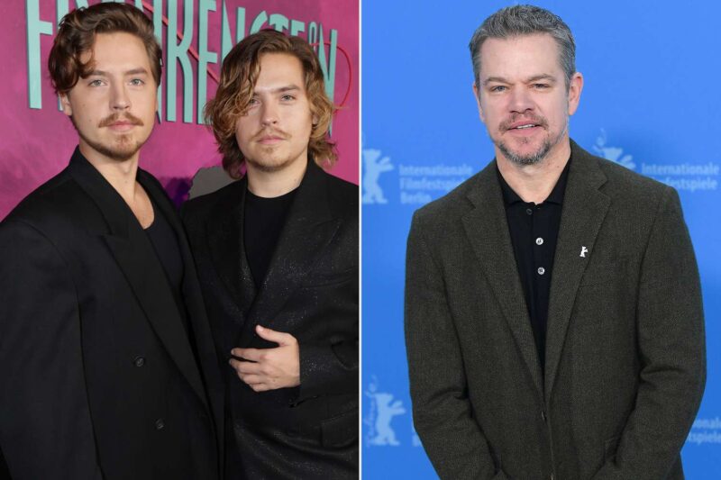Dylan and Cole Sprouse's Unforgettable Encounter with Matt Damon on the ‘Suite Life’ Set