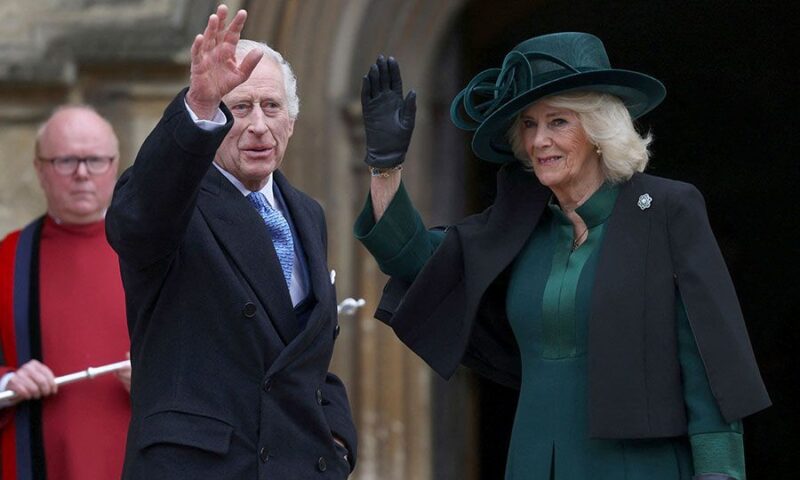 King Charles III Attends Easter Service Amid Cancer Battle