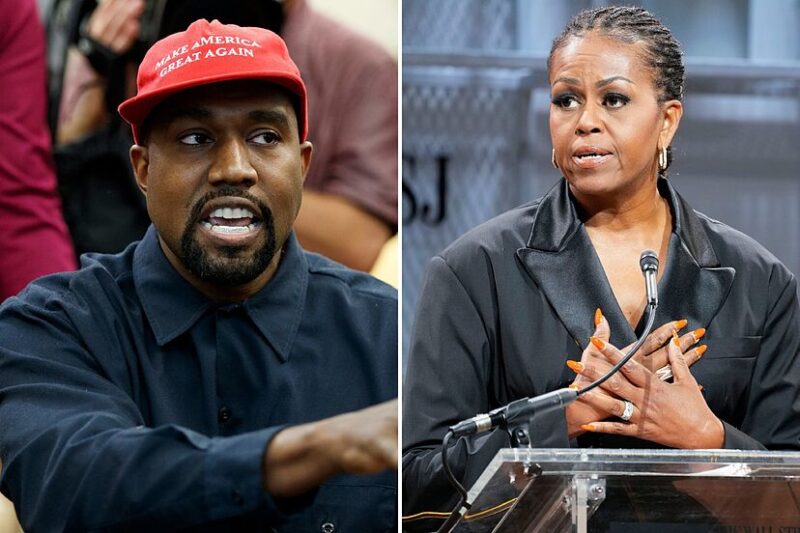 Kanye West Sparks Outrage with Insult Towards Michelle Obama in Viral Video: Netizens Respond